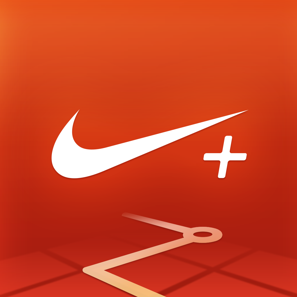 Logo de l'application smartphone Nike+ Running.